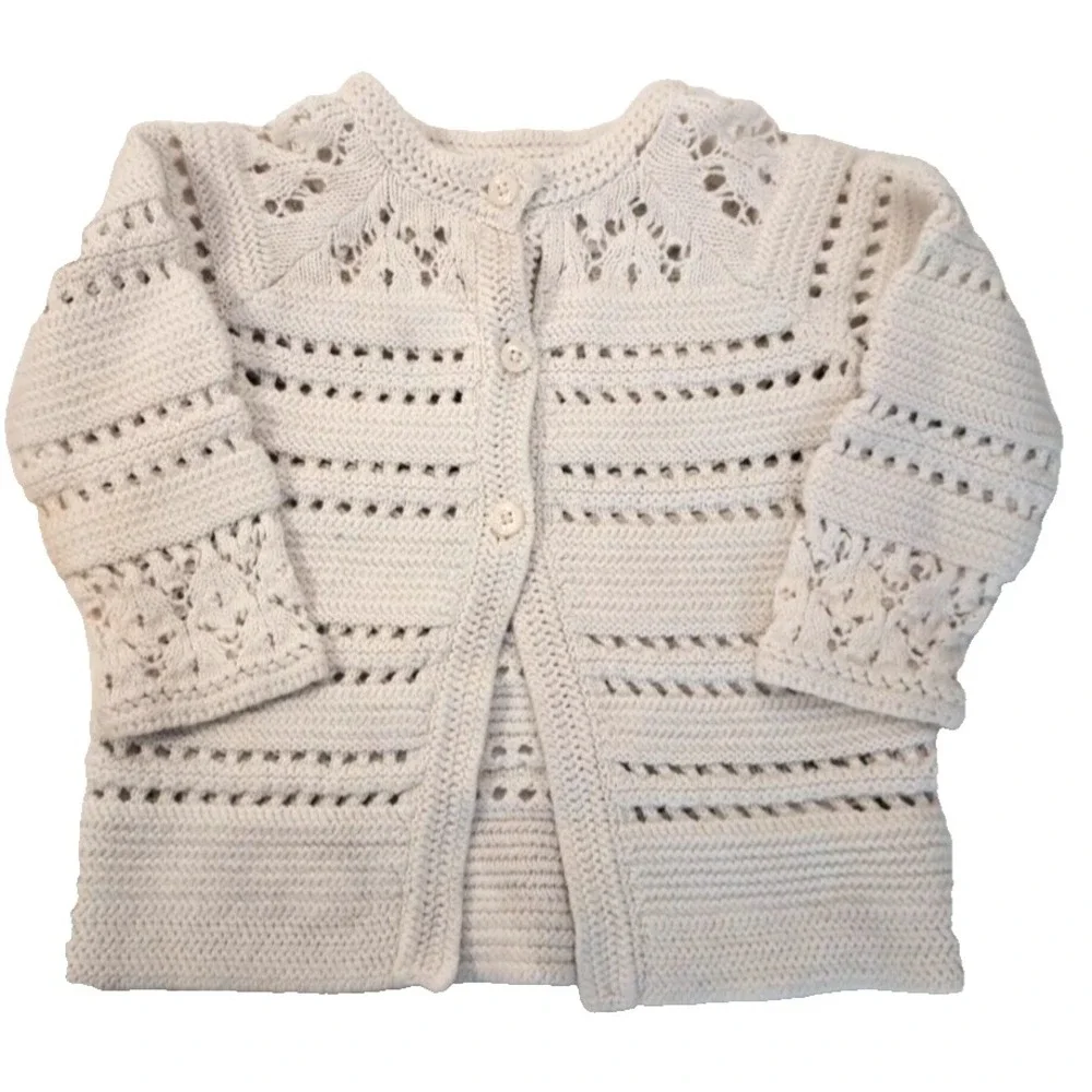 Baby Girl 12 Months Valentines‎ Day Winter Spring Clothes Jacket Sweater Pink